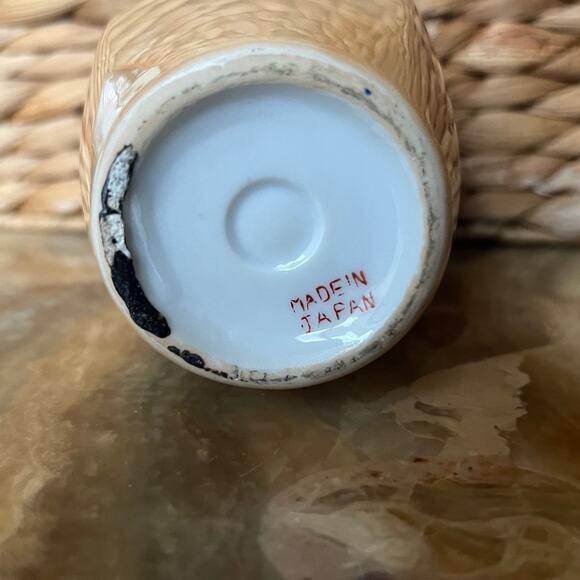 Luster peach Japanese vase - Picture 6 of 7